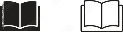 Book vectors icons pack for apps and Ui Ux desigs