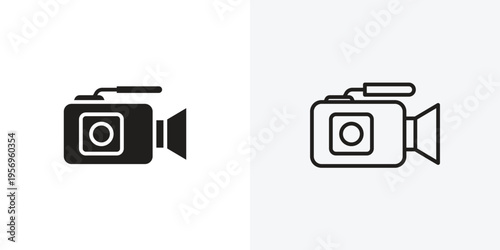 Camcorder vectors icons pack for apps and Ui Ux desigs