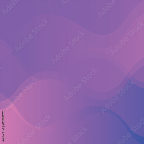 Fluid Abstraction: Serene gradient of purple and magenta hues smoothly blend, creating a tranquil backdrop perfect for various uses. 