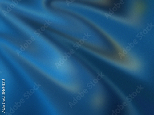 A blurry photo of string lights on a blue background