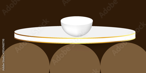 Background of coffee-themed drawings. The color image is drawn on a graphic tablet in the Adobe Illustrator program. The drawing is intended for printing.
