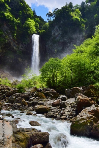 Wallpaper Mural 新緑に包まれる奥飛騨　平湯大滝 Torontodigital.ca