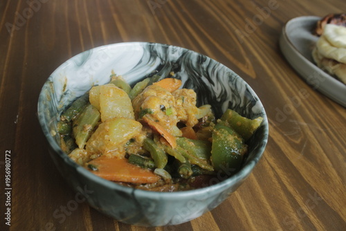 baked potatoes with herbs