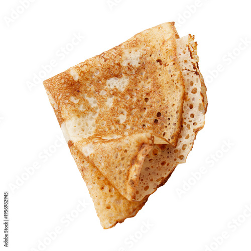 A piece of food is shown on a white background