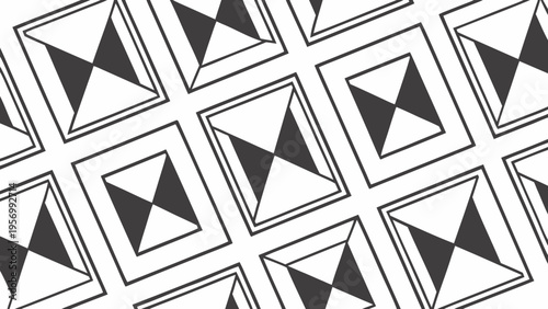 Russian ethnic-style window frame. Vector image of a traditional window frame. Carved decor, architectural element, folklore ornament, izba.