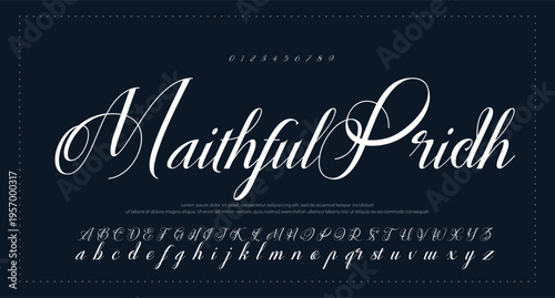 Brush Font Type Font lettering handwritten  