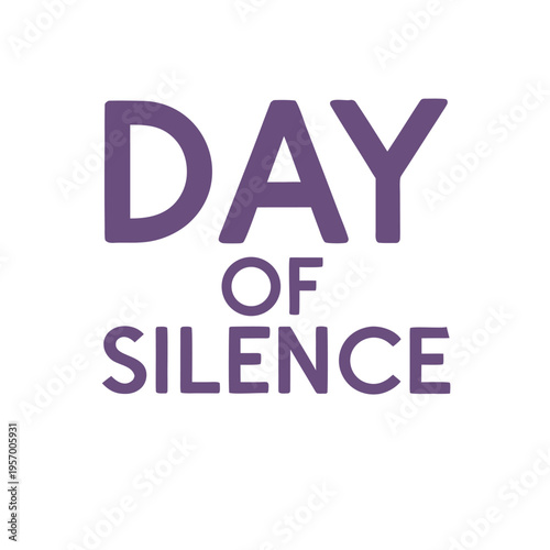 day of silence, day, silence, tranquility, people, lonely, silent