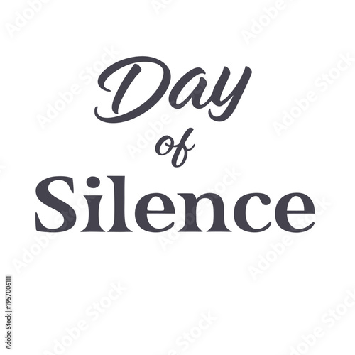 day of silence, day, silence, tranquility, people, lonely, silent