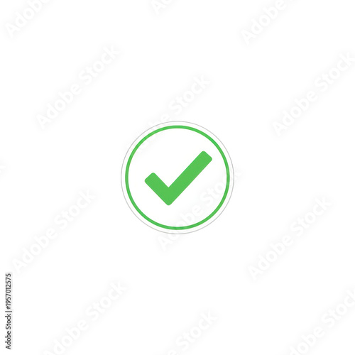 Green Checkmark Inside a Circle Icon Free Download Green Checkmark Inside a Circle Icon - GFXLoad