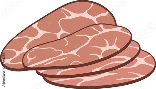 Delicious Sliced Deli Meat Ready to Eat 1.