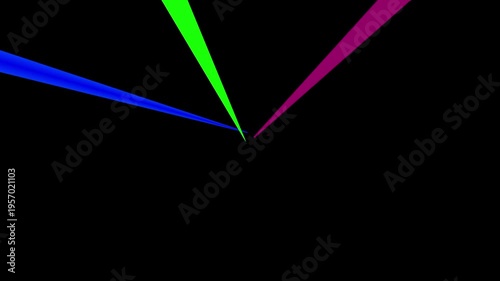 beam color full abstract lines background animation