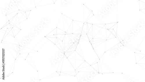 Vector Interconnected network of neural pathways creates complex technological pattern in graphic art with modern digital abstract and scientific design