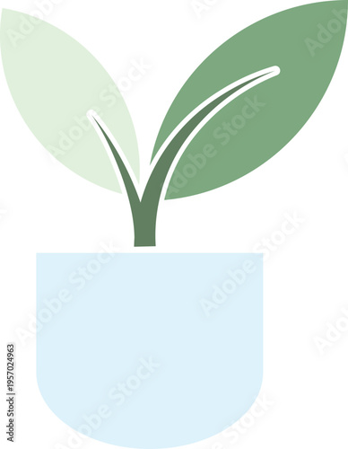 seedling plant agriculture garden icon element