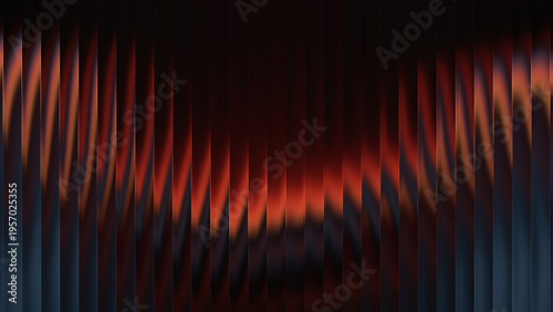 Abstract glass vibrant colorful gradient ripple texture holographic colors and soft noise futuristic vector background