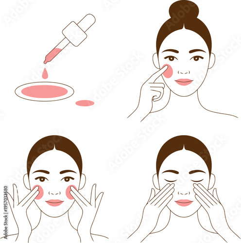 A step by step guide to applying blush