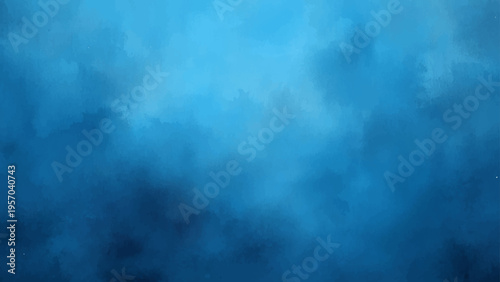 Vector Serene blend of tranquil shades and gradient azure hue and seamless watercolor backdrop abstract artistic design smooth subtle textured ambiance calm and cool and fluid.