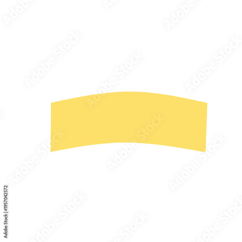 Abstract blank sticker 