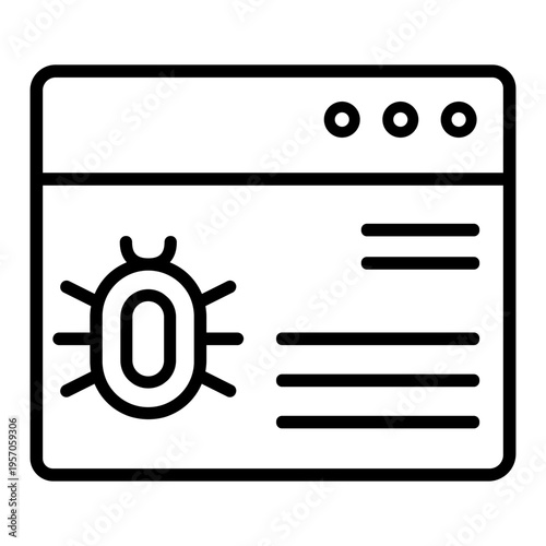 Pest icon vector. Pest control Illustration sign. Insect control symbol. pest control service logo.