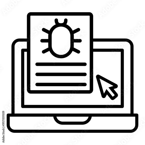 Pest icon vector. Pest control Illustration sign. Insect control symbol. pest control service logo.