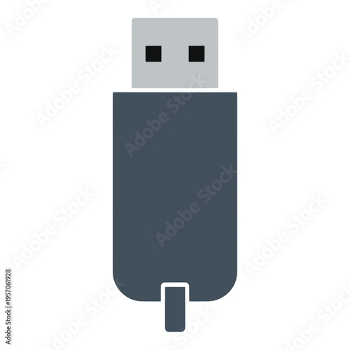USB Flash Drive Vector Icon
