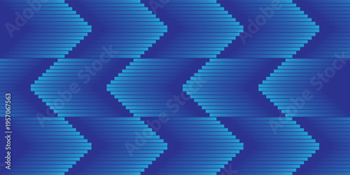 Abstract blue lines geometric background. modern