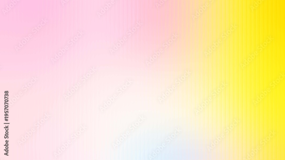 Obraz premium Soft Pastel Gradient Background with Smooth Pink, Yellow, and Blue Hues for Modern Design