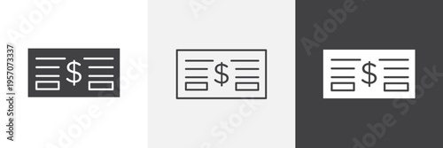 Bonds icon element for design projects and web designs