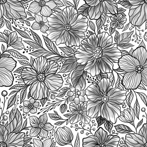 seamless floral pattern