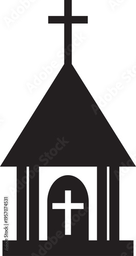 교회 건물 아이콘