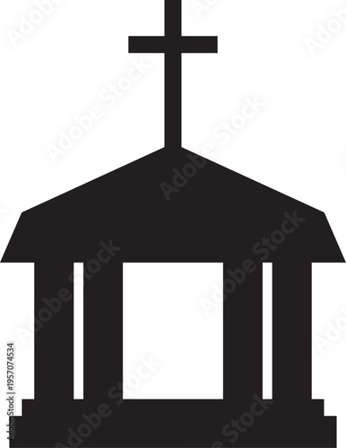 교회 건물 아이콘