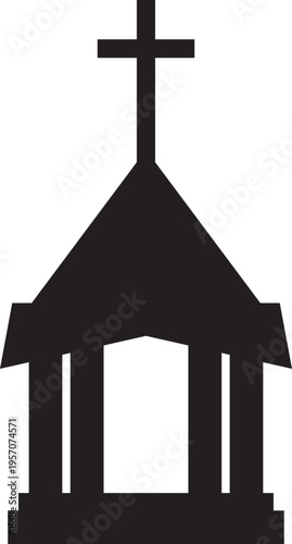 교회 건물 아이콘