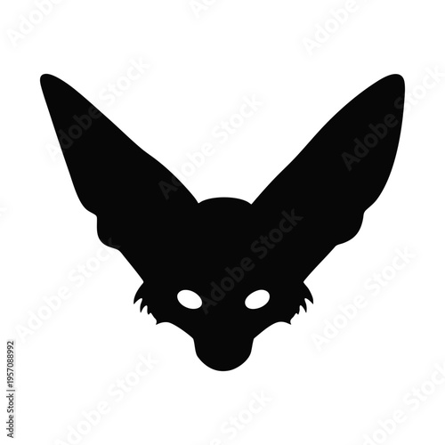 Fennec Fox Head Portrait