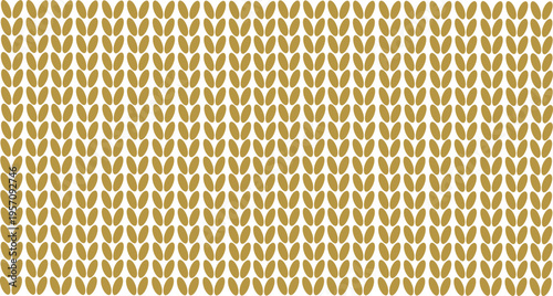 Warm ochre knitted fabric texture with distinct woven pattern, creating cozy and inviting background for design and decoration, versatile use