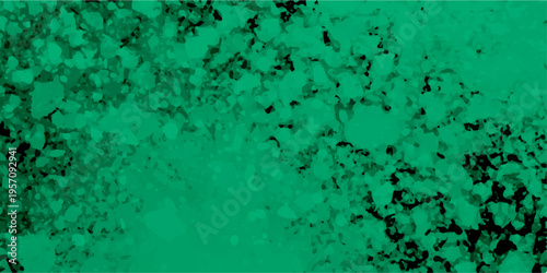 Abstract stone rock metal plaster concrete wall, background. Abstract grunge texture green color background vector. Stain splash rough daub grain grunge.  Mottled, grunge appearance with subtle gradie