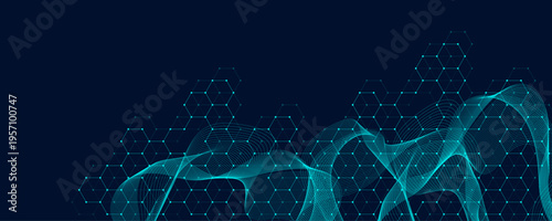 Abstract digital blockchain cube blocks concept. 3D big data cubes quantum computer technology idea. Artificial intelligence data core cubes design element