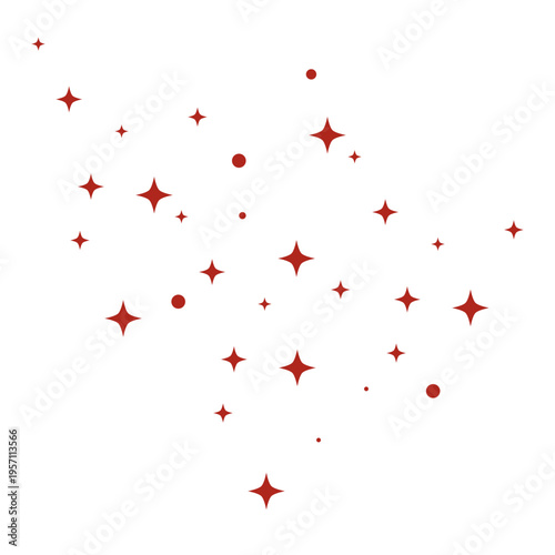 Stars Night Sky Sparkles Starry Blinking Decoration