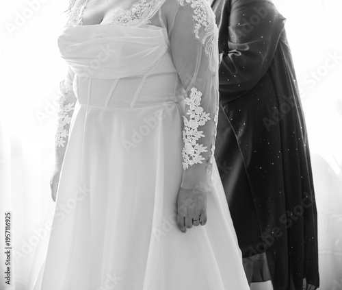 boda, novia, amor, anillos, mujer, gente, novio, casado, familia, ceremonia. casada, celebración, preparativos, detalles, vestido, bata, decoración