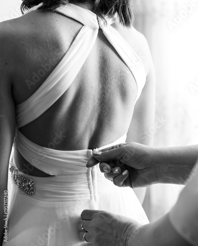 boda, novia, amor, anillos, mujer, gente, novio, casado, familia, ceremonia. casada, celebración, preparativos, detalles, vestido, bata, decoración