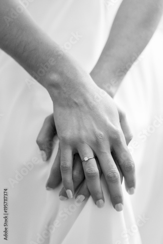 boda, novia, amor, anillos, mujer, gente, novio, casado, familia, ceremonia. casada, celebración, preparativos, detalles, vestido, bata, decoración