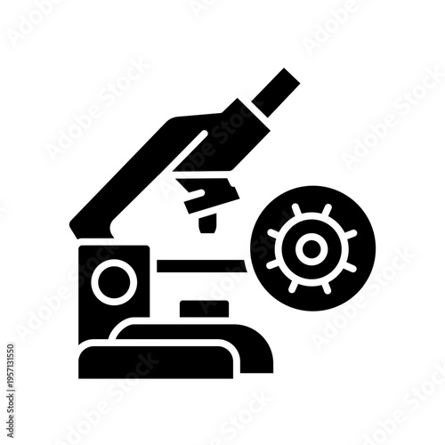 Tissue Biopsy Icon Professional UI Symbol for Histopathology Analysis