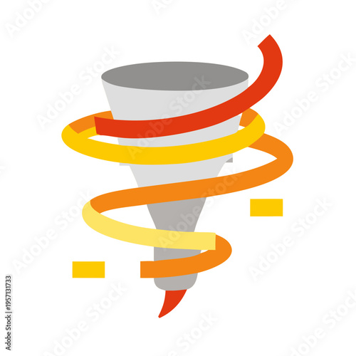 Vector set of colorful 3d ribbon banners and paper arrow labels isolated on a white background for business web design templates