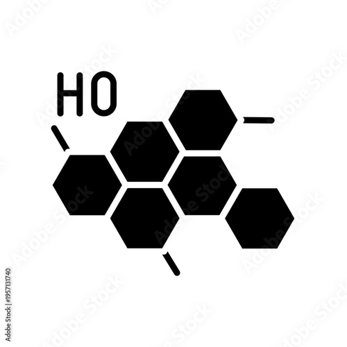 Hormones Icon Professional UI Symbol for Endocrine System