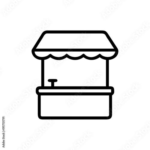 Vector illustration of a shopping cart and a shopping bag icon featuring a 3d metal finish and a blank business sign symbol