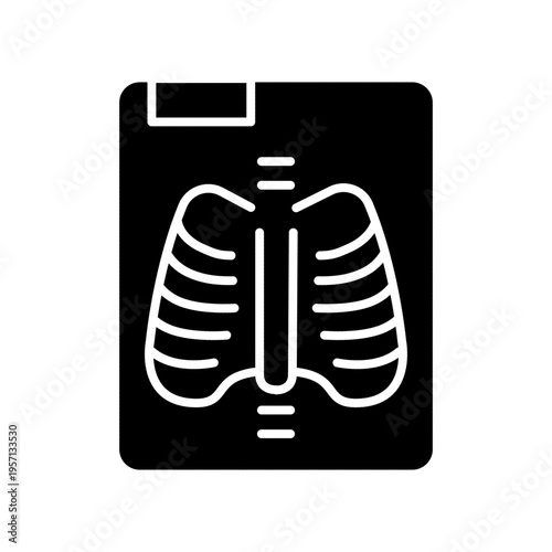 X ray Icon Professional UI Symbol for Radiology Diagnostics
