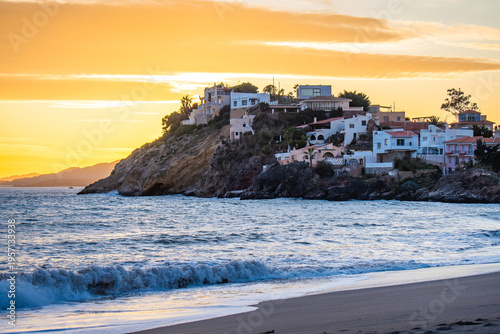 Landscape of Bolnuevo (Murcia, Spain)