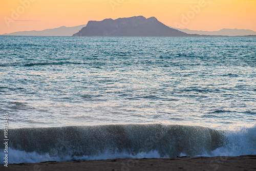 Landscape of Bolnuevo (Murcia, Spain)
