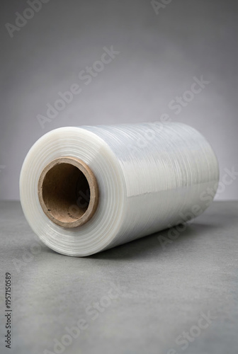 Clear Stretch Film Roll for Industrial Packaging and Shipping
