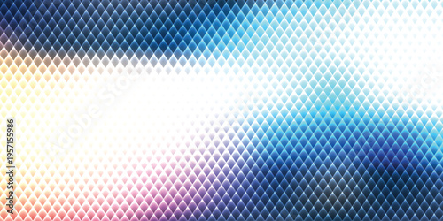 Vibrant gradient mosaic background with colorful diamond pattern texture