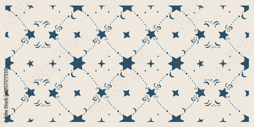  Starry pattern border, night sky sketches, celestial body doodles, hand drawn magic stars, dreamy cosmic graphics, festive pattern art, astronomy theme icons.