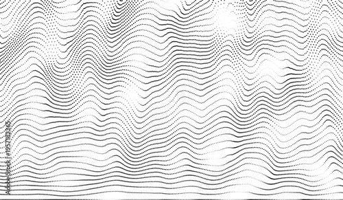 Abstract Halftone Background, Retro Engraving Style. Linear vector Illustration . Overlay abstract monochrome texture
